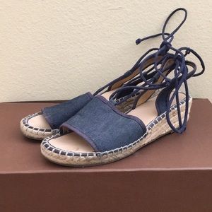 Blue Espadrilles